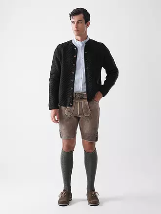 GOTTSEIDANK | Gilet traditionnel en tricot Xavier | braun